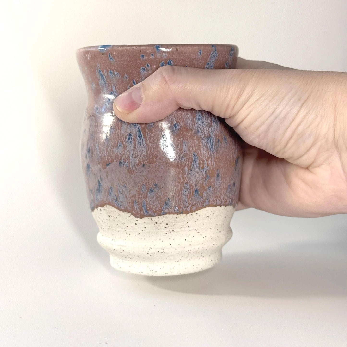 Handmade Spring Sculptural Ceramic Cup