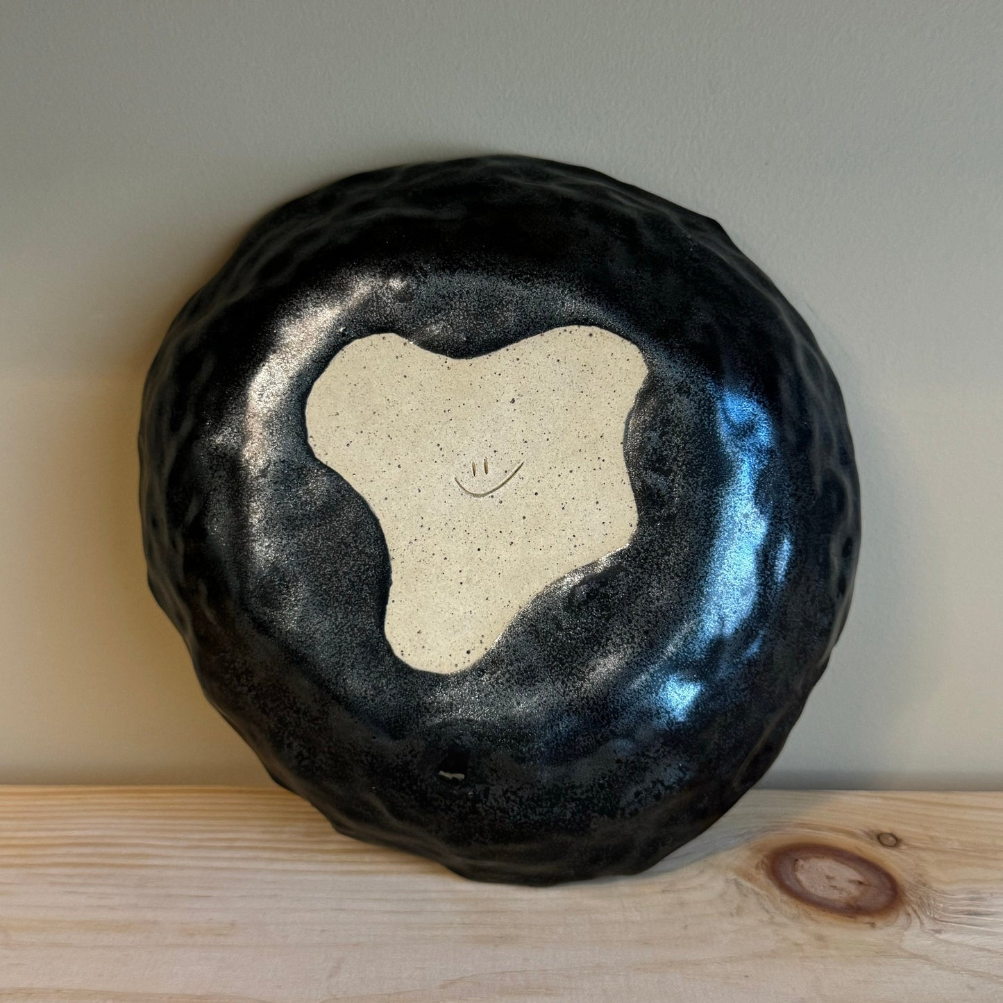 Starry Night Handmade Ceramic Dish