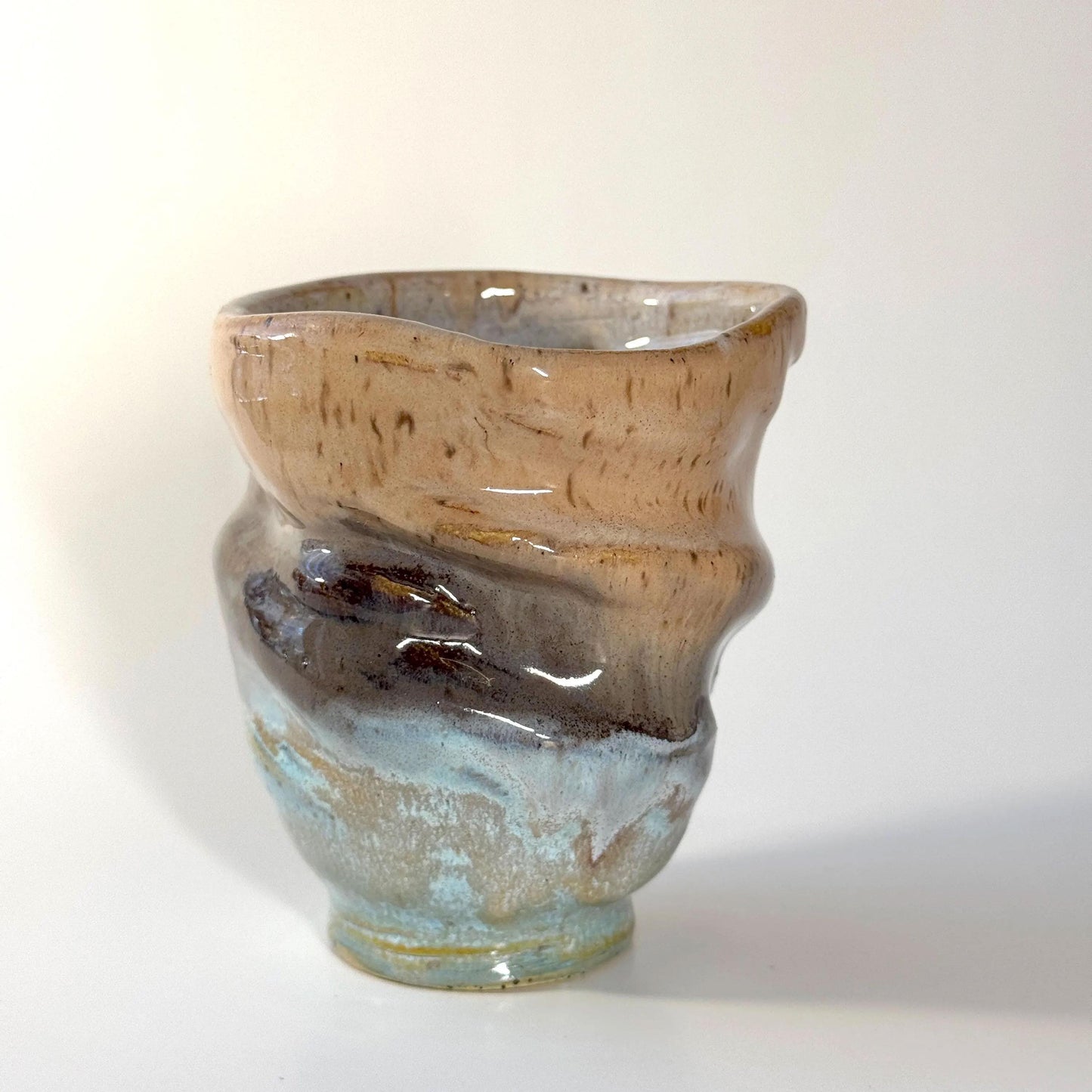 Handmade Sculptural Ceramic Cup