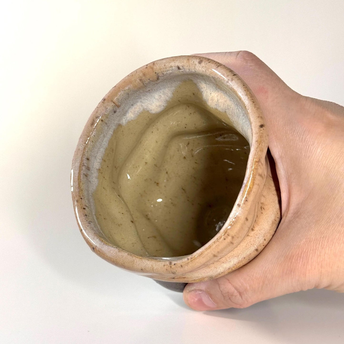 Handmade Sculptural Ceramic Cup