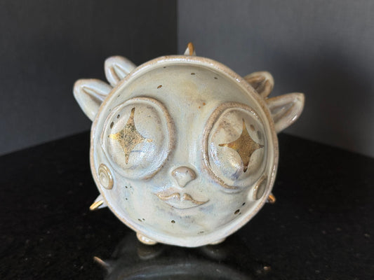 Sun Monster with Gold Eyes